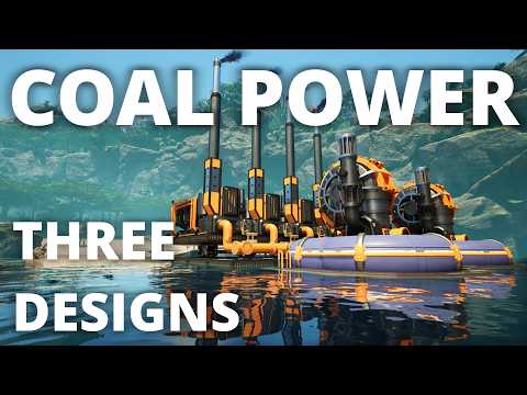100% EFFICIENT Coal Power Plant Build Guide incl. Multiple Designs - Satisfactory 1.0