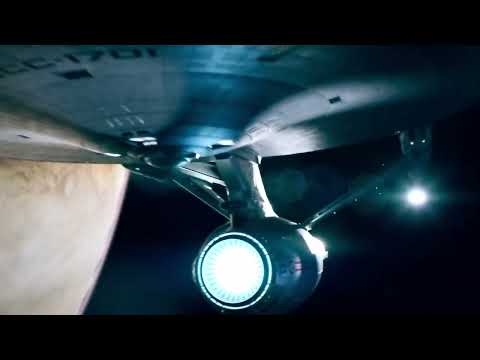 SNW Refit Enterprise: Jupiter Warp Out Test - No Audio