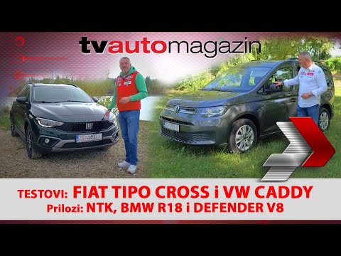 TV Automagazin S11 09 - Test: VW CADDY i FIAT TIPO Cross! Pogledajte i NTK, BMW R18 i Defender V8