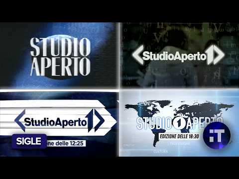 Raccolta sigle - Studio Aperto (1989-2025)