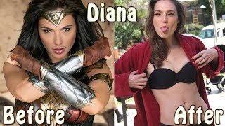 Wonder Woman Cast ★ Before And After