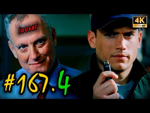 This guy is an Impostor! Michael outsmarts fake Mr Green. | Prison Break (167.4), 4K