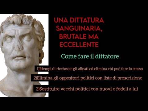 Lucio Cornelio Silla - Come fare il Dittatore