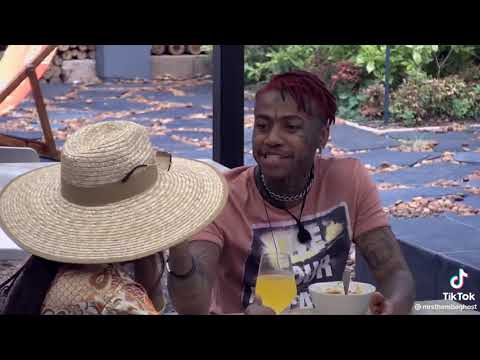 Mpho and Themba flirting *moments*💞#bigbrothermzansi