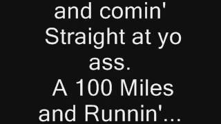N.W.A - 100 Miles And Runnin Lyrics
