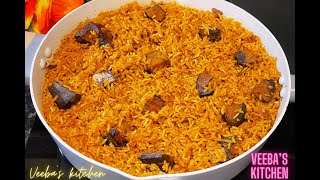 Simply upgraded party tuna jollof rice //@Veeba's kitchen