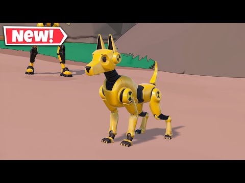 NEW DUMMY DOG Sidekick Gameplay In Fortnite!