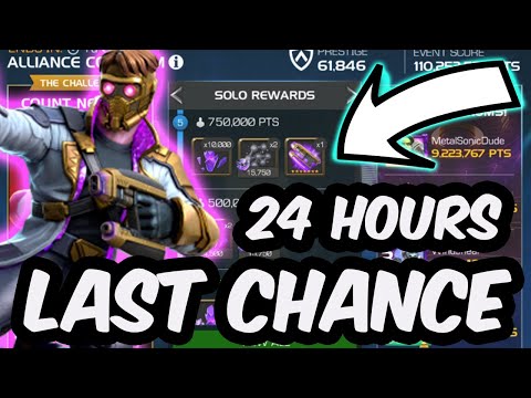 LAST CHANCE 24 Hours To Get 7 Star Stellar-Forged Star-Lord Piece #4 - Marvel Contest of Champions