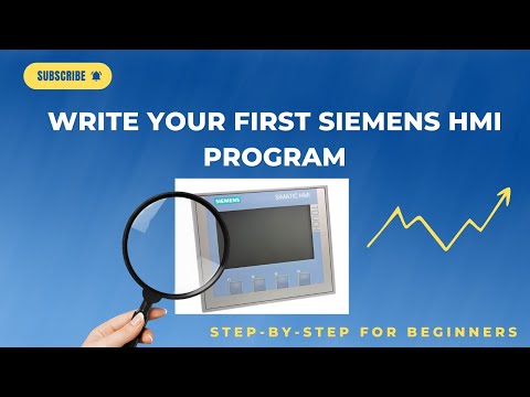Write Your First Siemens HMI Program (KTP400 + TIA Portal) | Step-by-Step for Beginners
