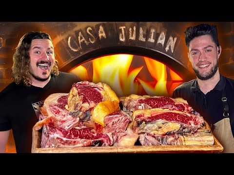 I'd eat the ENTIRE MENU from the TEMPLE of the STEAK 🥩 CASA JULIAN in TOLOSA