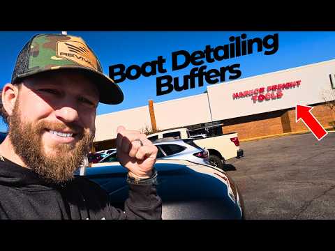 Harbor Freight Machines & Pads For Boat Detailing | Buffers & Pads
