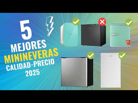 Las 5 Mejores MINI NEVERAS de 2025 Calidad-Precio en Amazon ✅ ¡NO COMPRES UNA SIN VER ESTO! 🔥