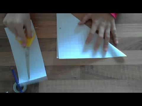 comment construire un kunai en papier