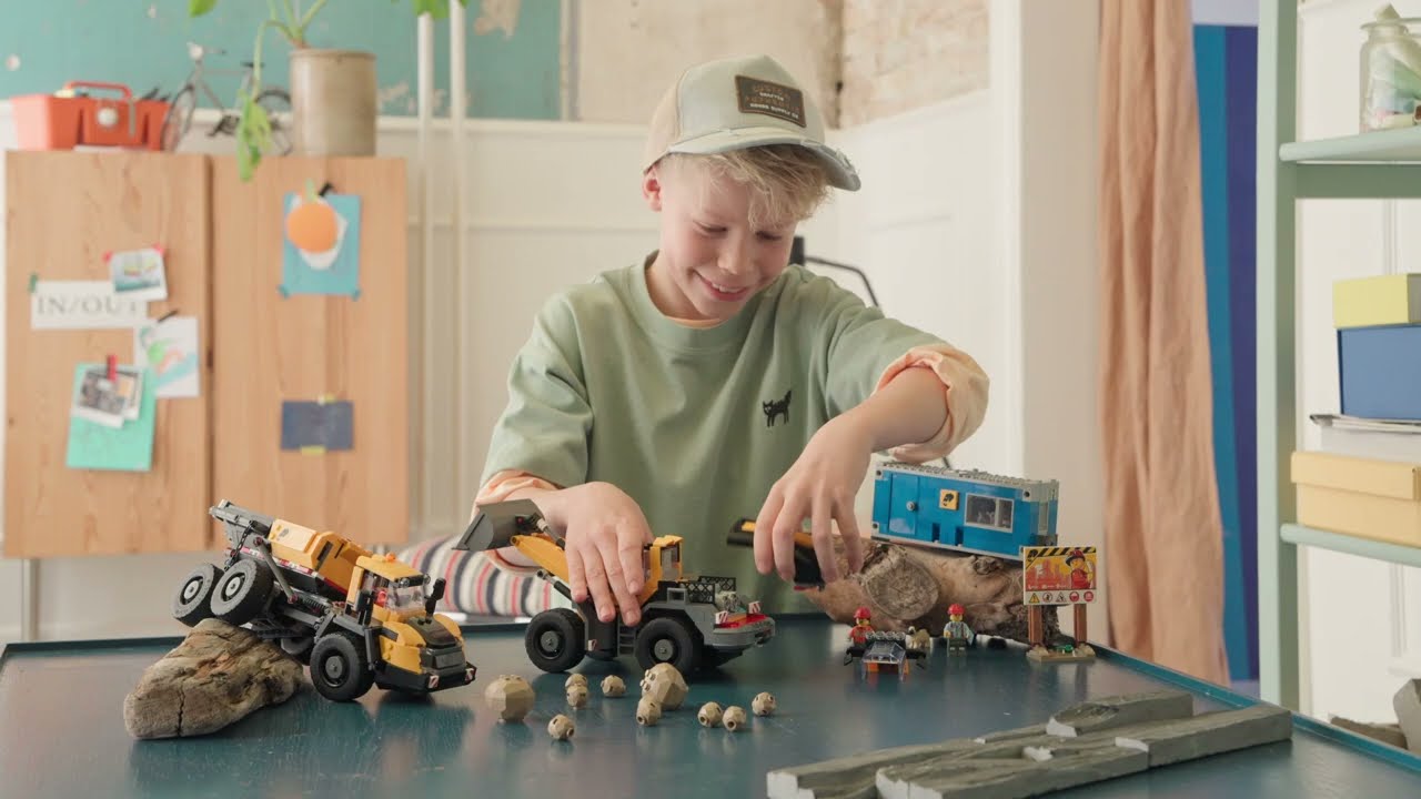 LEGO City - Sklápač a čelný nakladač