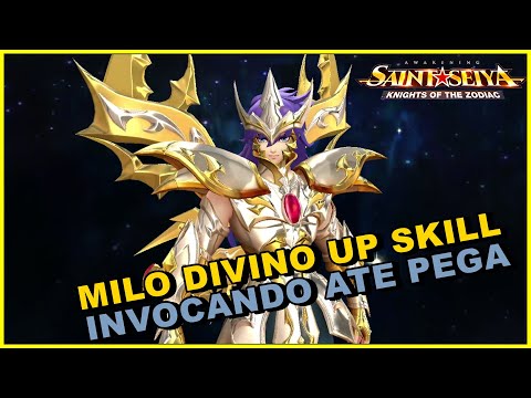 INVOCAÇÃO ATE PEGAR O MILO DIVINO SERA QUE VEM MUITO S SAINT SEIYA AWAKENING