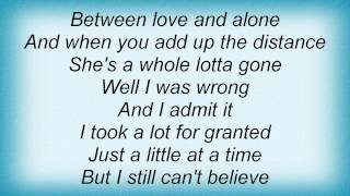 Joe Diffie - Whole Lotta Gone Lyrics
