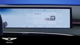 How to Use the Radio and Sirius XM | All 2025+ Models | How-To | Genesis USA