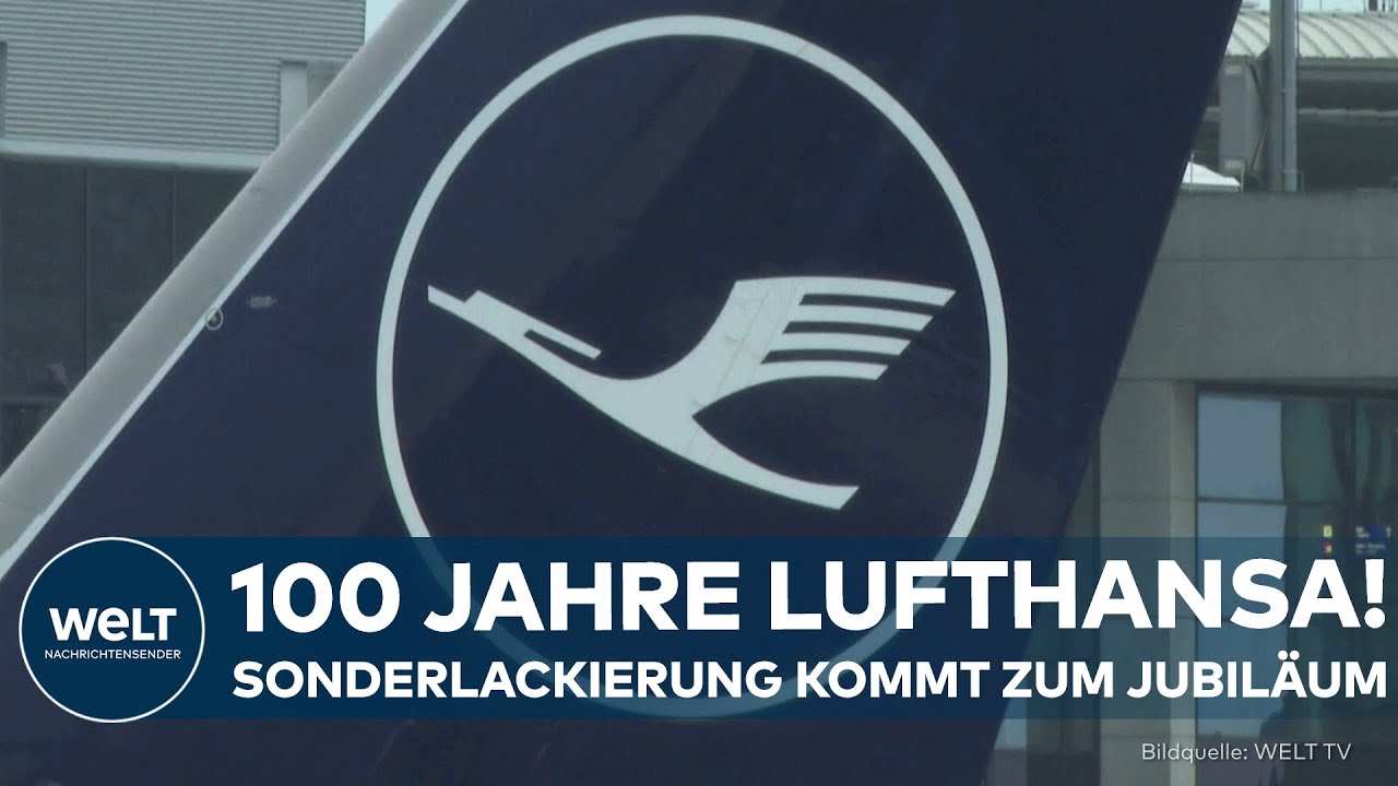 LUFTHANSA-JUBILÄUM: 100 Jahre Kranich-Airline! So feiert der Konzern in der Luft