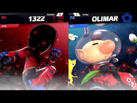 WNF 1.3 - AEMehr (Mii Swordfighter) vs ImHip (Olimar) Loser Semis - Smash Ultimate