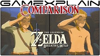 Zelda: Breath of the Wild Head-to-Head Comparison (Wii U vs Switch)