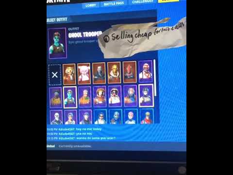 Selling Fortnite Account Skull Trooper Ghoul Trooper Reaper - selling fortnite account skull trooper ghoul trooper reaper pickaxe fully stacked og account