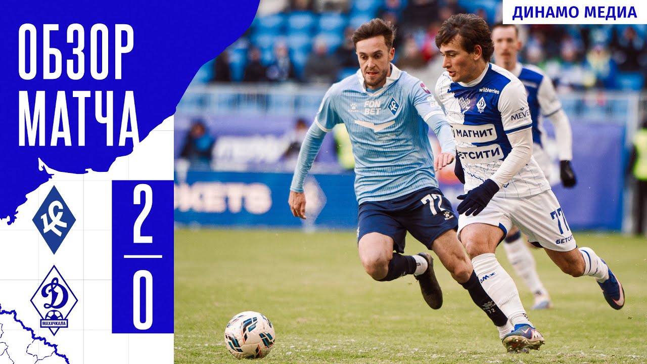 Krylya Sovetov Samara vs Dinamo Makhachkala Highlights