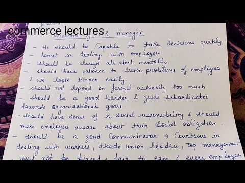 What is human resource human resource management b com business organisation and management