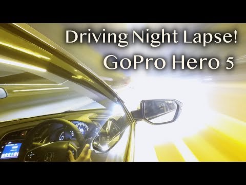 Driving time lapse