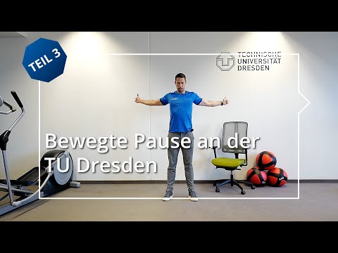Bewegte Pause an der TU Dresden – Teil 3: Training mit Stift