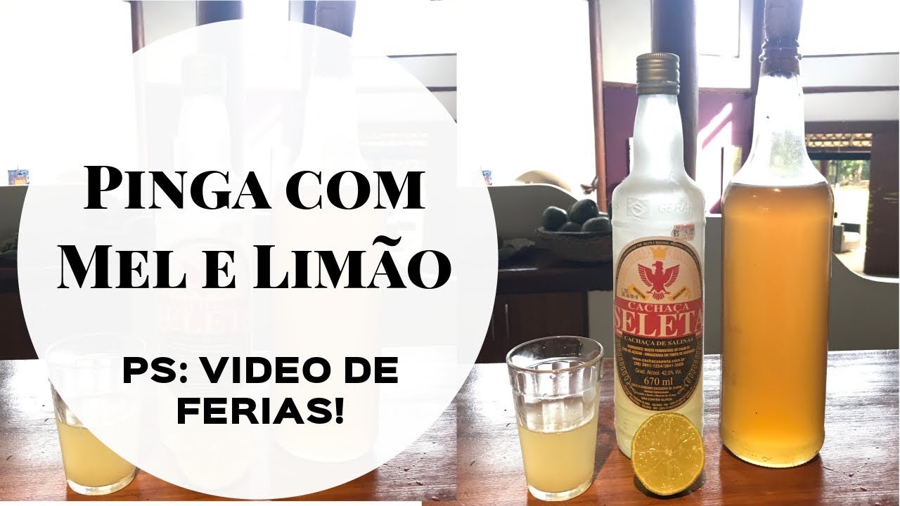 DRINK POS CACHOEIRA A.K.A. PINGA COM MEL E LIMAO PS:VIDEO DE FERIAS!