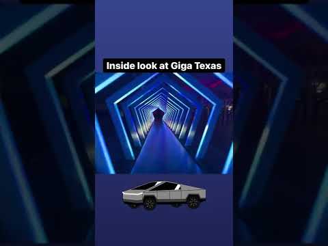 Inside Look at Giga Texas #gigatexas #tesla #cybertruck #cyberrodeo