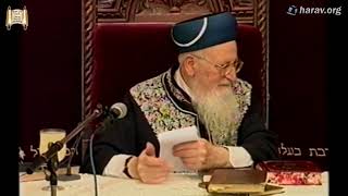 מרן הרב מרדכי אליהו | הכרזת צום בשבת הקרובה י"ב תמוז (הרב מרדכי אליהו זצ"ל) - התמונה מוצגת ישירות מתוך אתר האינטרנט יוטיוב. זכויות היוצרים בתמונה שייכות ליוצרה. קישור קרדיט למקור התוכן נמצא בתוך דף הסרטון