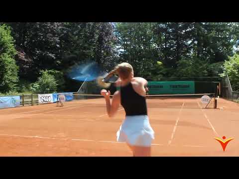 College Tennis Recruiting Video - Fall 2023 - Sanne Schoormans - Slamstox