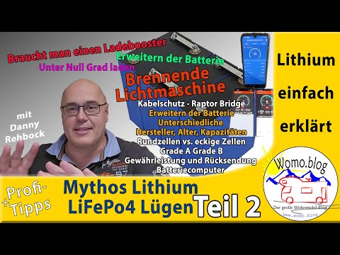 Mythos LiFePO4 - Lithium Batterie Lügen - Teil 2