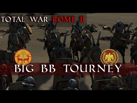 The Big Blade Balance Tournament R2G1 | AK vs Welshy | Total War Rome II