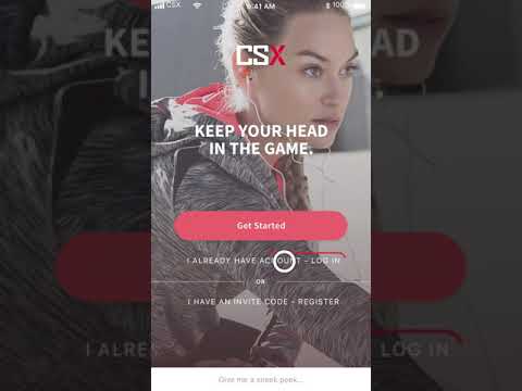 1 Csx Elite App Explainer Getting Started