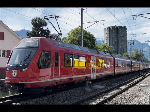 Rhätische Bahn RHB RegioExpress Landquart - St. Moritz