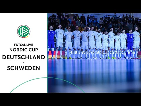 LIVE 🔴 Futsal: Deutschland - Schweden | Nordic Futsal Cup