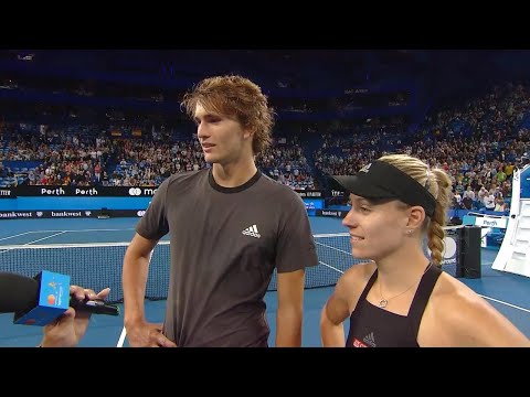 Team Germany on-court interview (RR) | Mastercard Hopman Cup 2019
