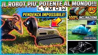 Top robot tosaerba da Giardino: Lymow One Plus, il Robot Tagliaerba che Affronta Pendenze del 100%!