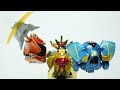 DX Gao King With Dx Gao Giraffe Power Ranger Wild Force Gao Ranger Review
