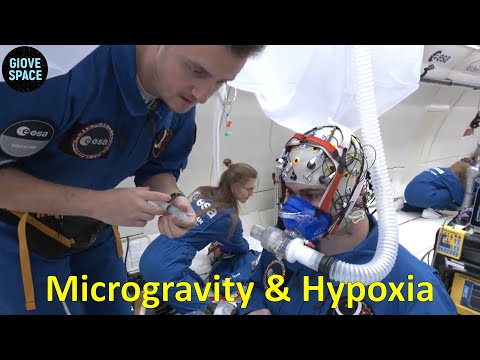 ZERO-G TEAM: MICROGRAVITY AND LOW OXYGEN LEVELS – PARABOLIC FLIGHT – ESA – ASTRONAUTS