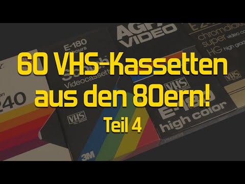 ReFind #046 - 60 VHS-Kassetten - Teil 4: Schöne Funde, schlechte Bänder