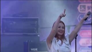 Lena Katina (t.A.T.u.) - &quot;Not Gonna Get Us&quot; Live @ FIFA Fan Fest 2018