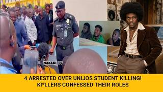 BREAKING: 4 Suspects Arrested in UNIJOS Tor*ture & Mur*der Case (Video Evidence)