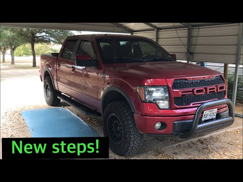 Installing Go Rhino RB20 Steps on 2014 F150