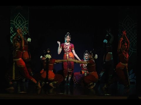 'Mathe' Daru Varnam by SDN junior group - Part 2 - 2015 - Sridevi Nrithyalaya - Bharathanatyam