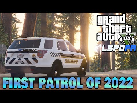 GTA 5 LSPDFR | First Patrol of 2022 with New Mods | New Map Features | GTA 5 LSPDFR Ep.899