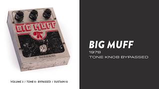 Video thumbnail for White Wave Fuzz VS Big Muff Vintage 1978 Op Amp by Frana Effects
