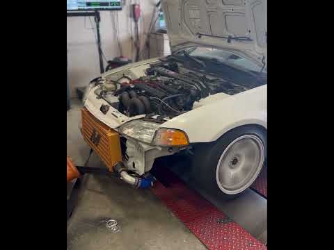 Turbo B18 non VTEC - dyno day #1